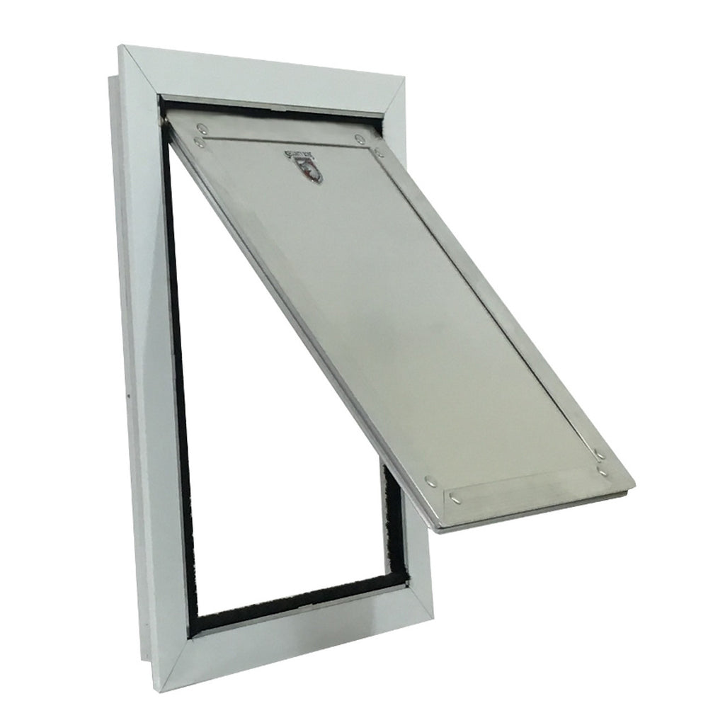Security Boss Kennel Clad Swing Exterior Kennel Door