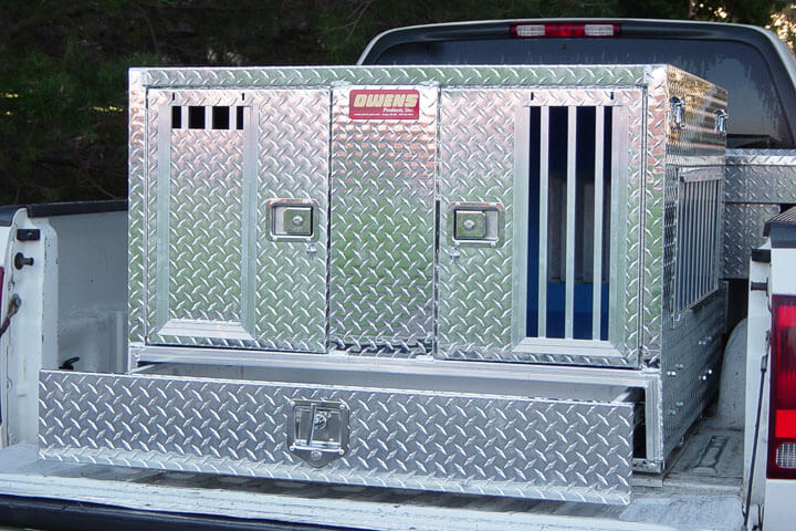 Small truck dog box clearance