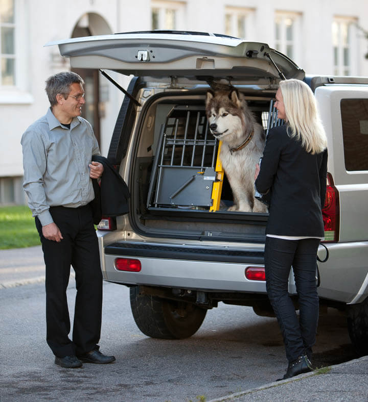 Dog Cages Double Dog Crate For Suv MIM Safe Variocage Double Crate