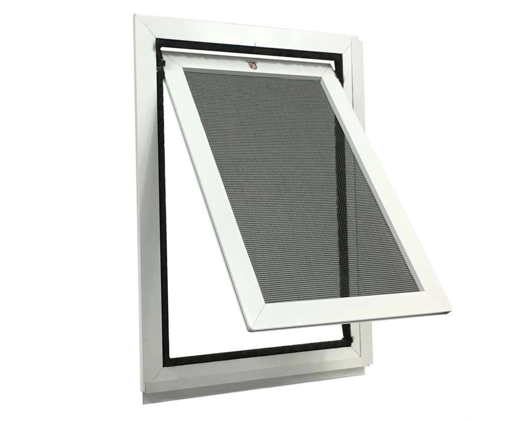 Security Boss Pet Door for Sliding Screen Doors AdeoPets