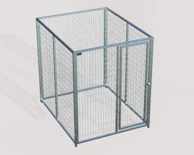 TK Products Pro-Series Single Dog Kennel - Indoor/Outdoor Wire Enclosed Kennel 5x5