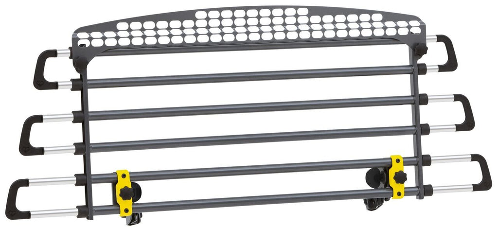 Adjustable cargo barrier outlet