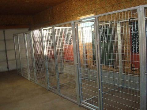 TK Products Pro-Series Enclosed Multi-Dog Kennel - Indoor/Outdoor Wire Kennel