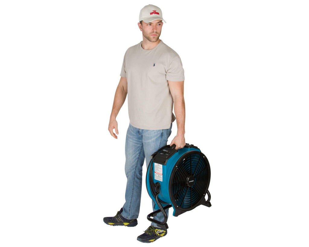 thumbnail image 2 of XPOWER FC-420 18" Portable Air Circulator – High Velocity Floor/Wall Fan, 5 Speeds 2 of 3