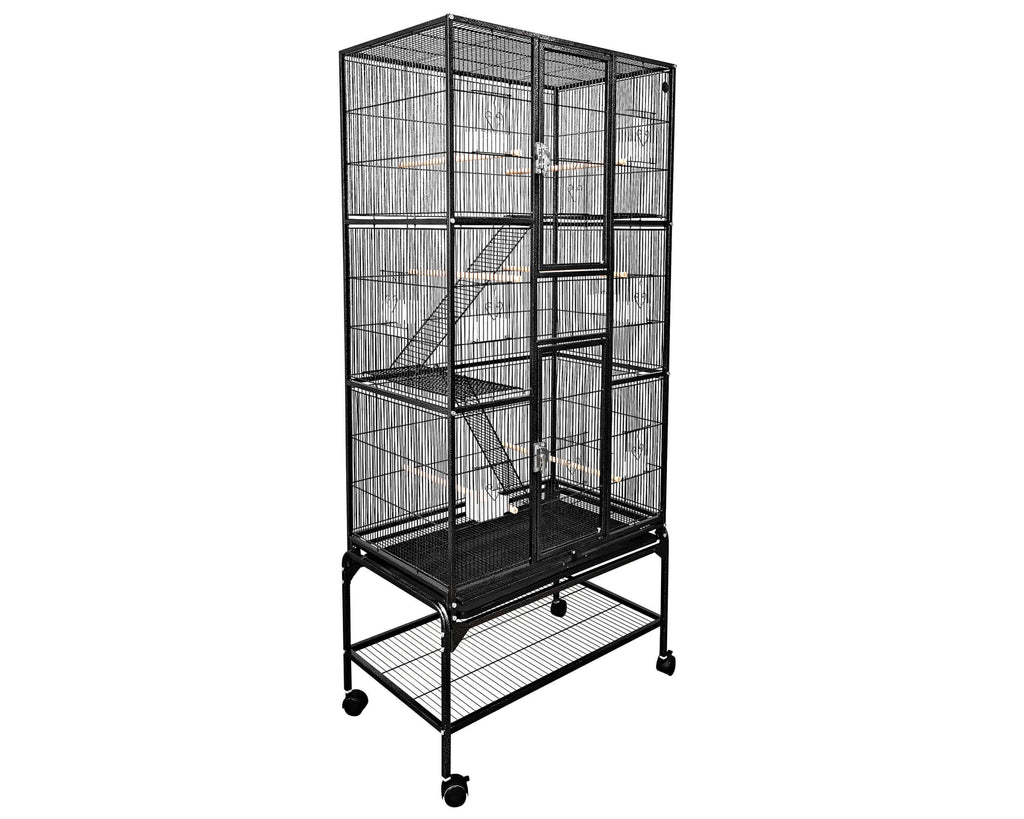 A&E 32"x18" Multi Level Flight Cage AdeoPets