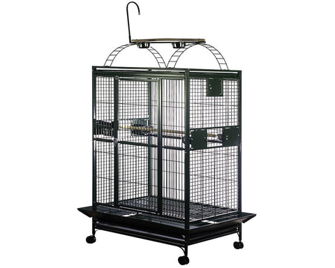 A&E-Cage-Companye-40x30-Play-Top-Bird-Cage-8004030-Green_Side