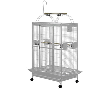 A&E-Cage-Companye-40x30-Play-Top-Bird-Cage-8004030-White_Side