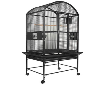 A-E-32x23-Dome-Top-Bird-Cage-9003223-Black