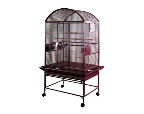 A-E-32x23-Dome-Top-Bird-Cage-9003223-Burgundy