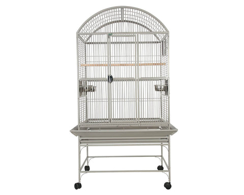 A-E-32x23-Dome-Top-Bird-Cage-9003223-Platinum-center