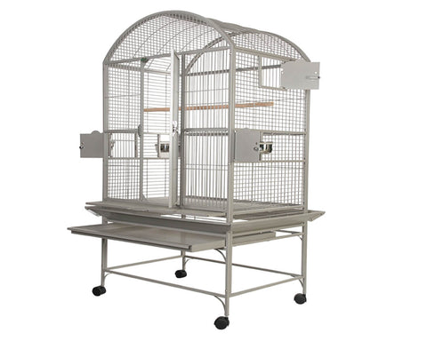 A-E-32x23-Dome-Top-Bird-Cage-9003223-Platinum