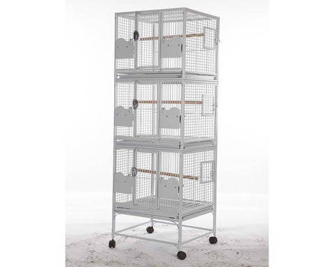 A-E-Cage-Company-24x22-Triple-Stack-Bird-Cage-2422-3-Platinum