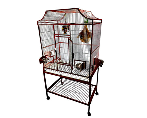 A-E-Cage-Company-32x21-Elegant-Flight-Cage-MA3221FL-Burgundy