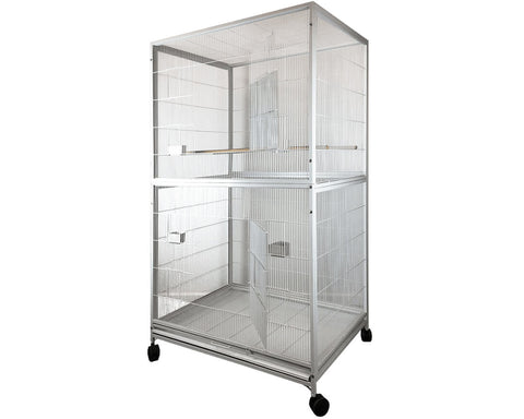 A-E-Cage-Company-40x30-Extra-Large-Flight-Cage-4030FL-Platinum