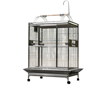 A-E-Cage-Company-48x36-Play-Top-Bird-Cage-8004836-Platinum