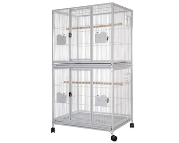 A-E-Cage-Company-Stainless-Steel-40X30-Double-Stack-Breeder-Bird-Cage-4030-2-platinum