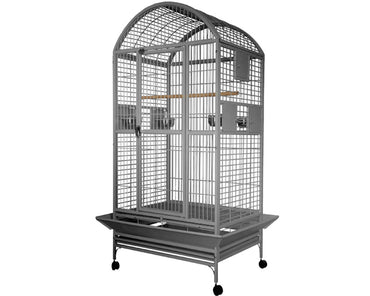 A-E-Stainless-Steel-36x28-Dome-Top-Bird-Cage-9003628-Stainless-Steel