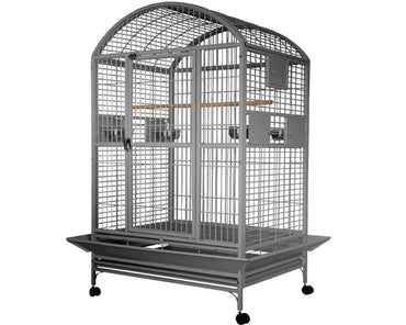 A-E-Stainless-Steel-48x36-Dome-Top-Bird-Cage-9004836-Stainless-Steel