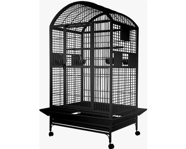 A_E-Cage-Company-40x30-Dometop-Bird-Cage-black
