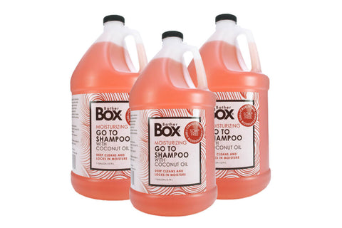 Bather Box Three (3) Pack: Go To Dog Shampoo 1 Gallon Jugs