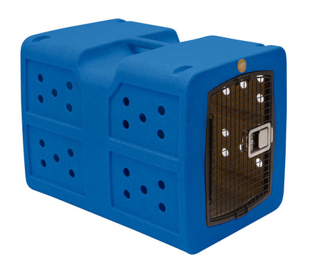 Dakota 283 G3 Framed Door Kennel - Portable Dog Travel Crate blue