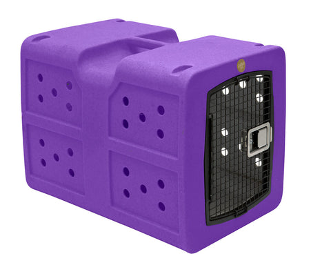 Dakota 283 G3 Framed Door Kennel - Portable Dog Travel Crate purple