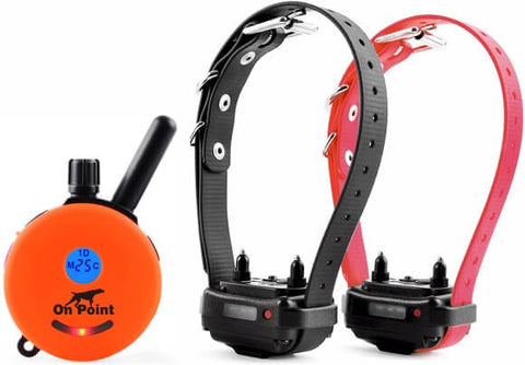 E-Collar ET-302 Mini Educator 1/2 Mile Remote 2-Dog Trainer in Orange