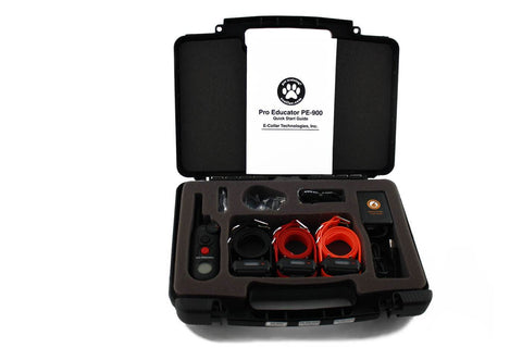 E-Collar PE-900 Pro Educator Advanced Remote Dog Trainer 1/2 Mile carry box