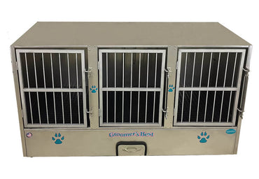 Groomers_Best_3_Unit_Cage_Bank_for_Dogs_GB3UNIT