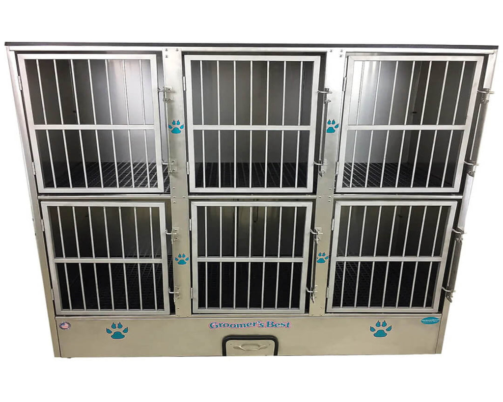 Groomer_s_Best_6_Unit_Cage_Bank_for_Dogs_GB6UNIT