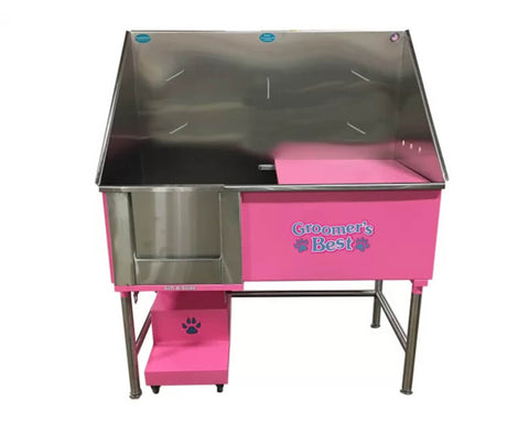 Groomer_s_Best_Elite_Bathing_Tub_with_Steps_and_Door_for_Dogs_pink
