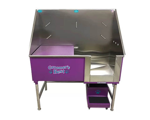 Groomer_s_Best_Elite_Bathing_Tub_with_Steps_and_Door_for_Dogs_purple