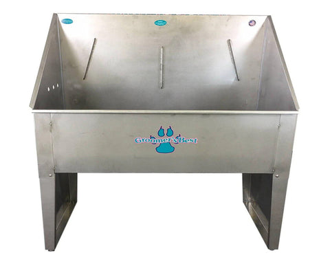 Groomer_s_Best_Stainless_Steel_ADA_Standard_Bathing_Tub