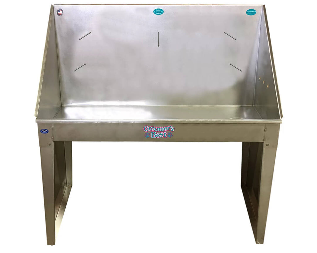 Groomer's Best Stainless Steel ADA Standard Bathing Tub AdeoPets