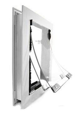 Hale pet door for doors in white