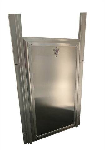 Security Boss Kennel Clad  Dual Auto-Locking Premium Insulated Guillotine Kennel Door