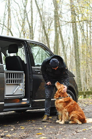 MIM MultiCage Crash Tested Multi-Dog Transport Kennel multiple dog transport sprinter van