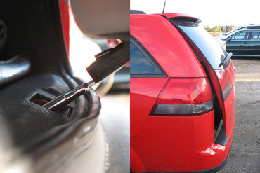 MIM Safe Airing Hook - Lockable Ventilation Hook for vehicle rear hatch