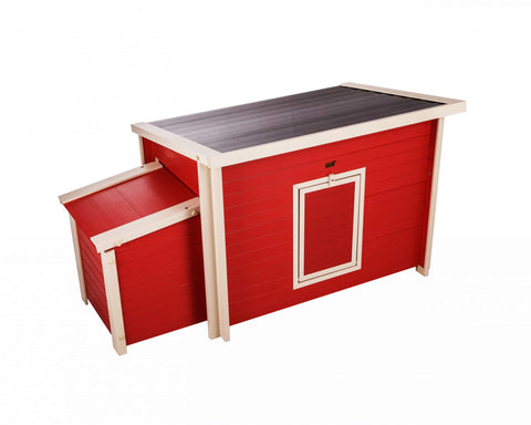 New-Age-Pet-Fontana-Chicken-Barn-Standard-Red-With-Maple