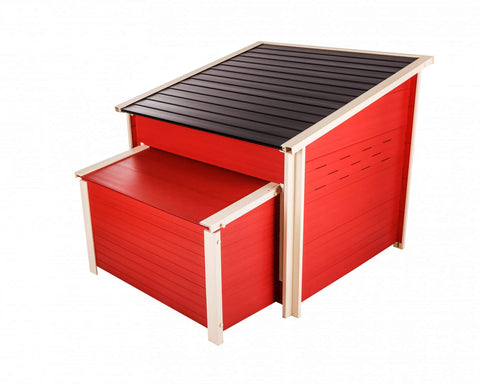 New-Age-Pet-Fontana-Chicken-Barn-Jumbo-Red-With-Maple