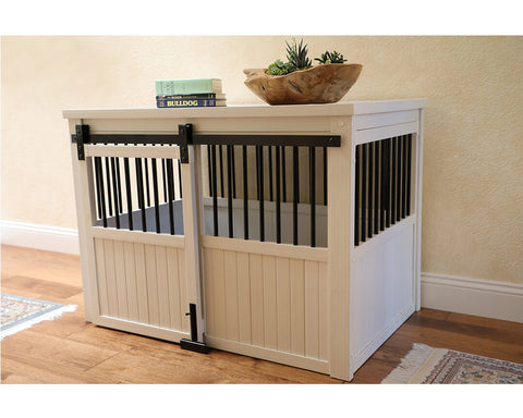 New-Age-Pet-Homestead-Crate-Antique-White