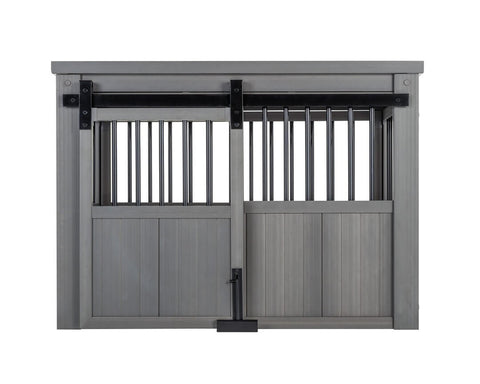 New-Age-Pet-Homestead-Crate-Gray