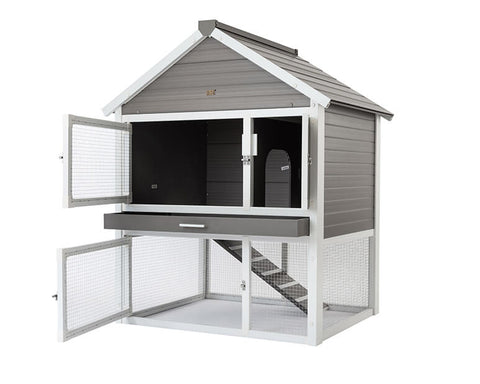 New Age Pet Huntington Townhouse Rabbit Hutch