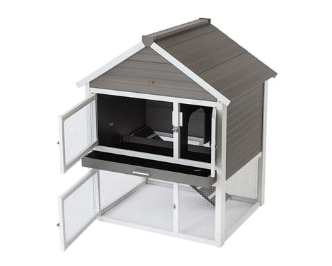 New Age Pet Huntington Townhouse Rabbit Hutch