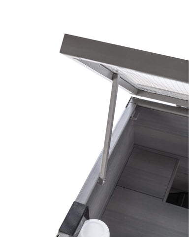 New-Age-Pet-Jumbo-Park-Avenue-Small-Animal-Hutch-Gray