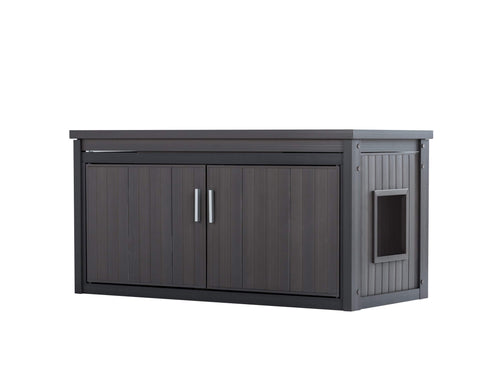 New-Age-Pet-Litter-Loo-Bench-Gray