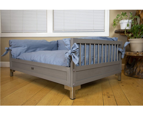 New-Age-Pet-Manhattan-Pet-Bed-Gray