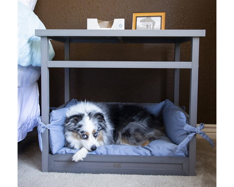 New-Age-Pet-Nightstand-Pet-Bed-Gray