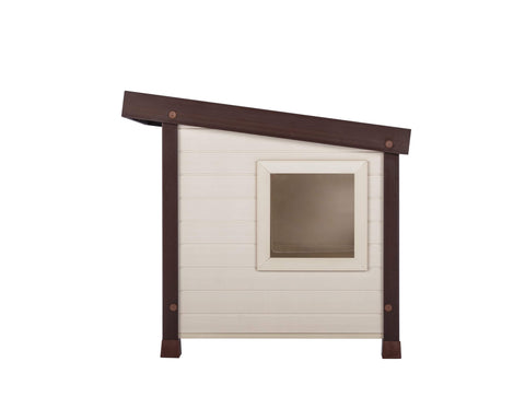 New-Age-Pet-Outdoor-Cat-House-Maple-With-Russet-Trim