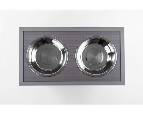 New-Age-Pet-Piedmont-Pet-Diner-XL-Gray